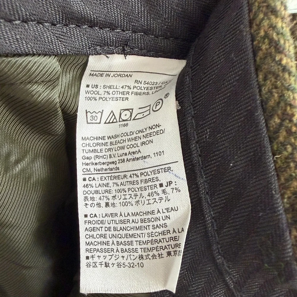 Banana Republic Women's Olive wide leg high waisted Trousers - Picture 5 of 8